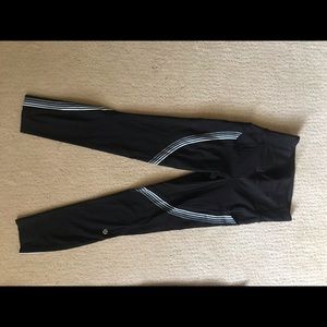 Black Lululemon, size 2 leggings.